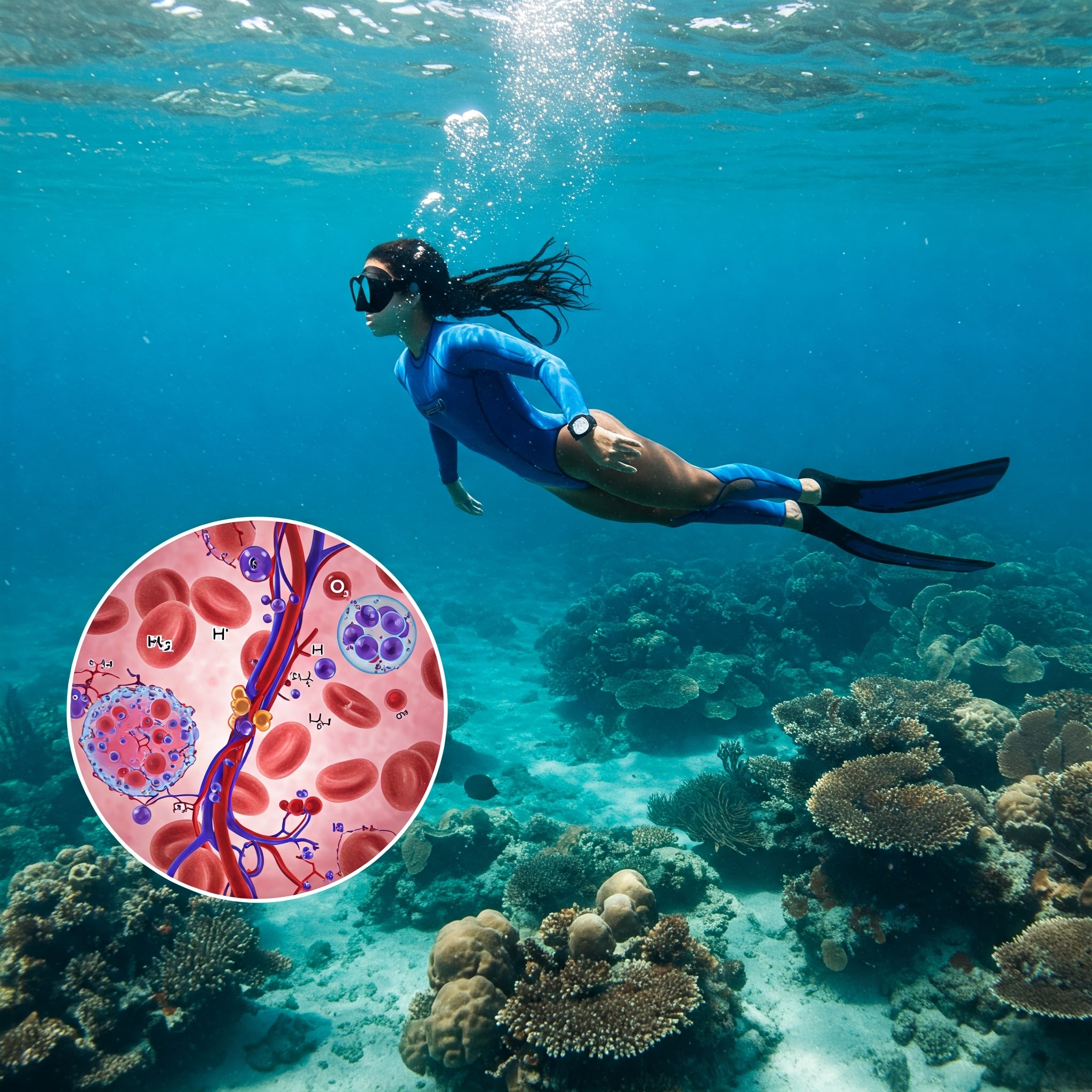 Oxygen Efficiency and Freediving